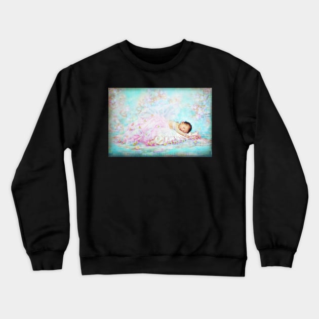 Cherry blossom baby Crewneck Sweatshirt by j-maya